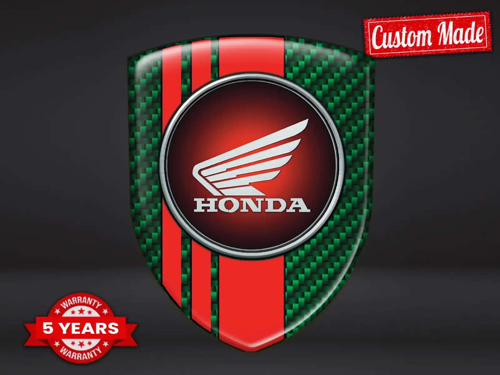 Honda Étiquette Auto-Adhésive Pro Max Résistante Stylé Design